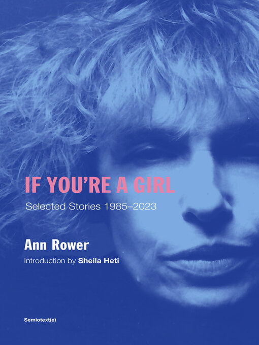 Title details for If You're a Girl by Ann Rower - Available